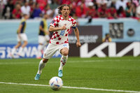 Luka Modric, lo más destacado del Croacia Vs. Marruecos