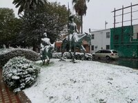 Recuerdan la nevada del 2017 en La Laguna