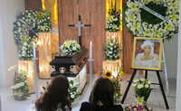 Así fue el funeral de Irma Serrano en Tuxtla Gutiérrez