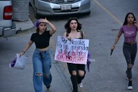 Marcha por el Día Internacional de la Mujer en Monclova