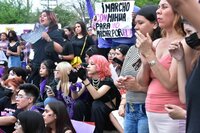 Marcha por el Día Internacional de la Mujer en Monclova