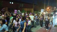 Marcha por el Día Internacional de la Mujer en Piedras Negras