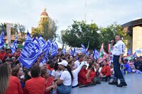 Arranca campaña Manolo Jiménez en Monclova