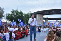 Arranca campaña Manolo Jiménez en Monclova