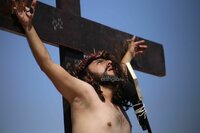 Arranca representación del Viacrucis en Torreón