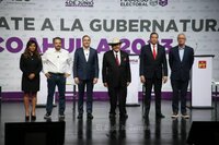 Primer debate de los candidatos a la gubernatura de Coahuila