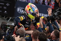 Checo Pérez se corona en el Gran Premio de Azerbaiyán
