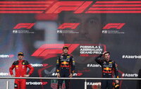 Checo Pérez se corona en el Gran Premio de Azerbaiyán