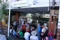 El Banco del Bienestar se ubica en la calle Rodríguez, casi esquina con la avenida Juárez, en el Centro de Torreón.