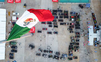 Otra modalidad del Rally Coahuila 1000 es de competencia.