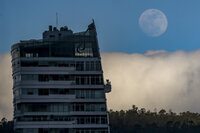 Así se vio la superluna azul 2023