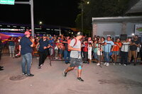 El equipo de Unión Laguna regresó anoche a la ciudad de Torreón luego de coronarse en la serie norteña sobre Tecolotes