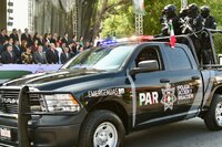 Desfile de la Independencia encabezado por el gobernador Miguel Riquelme