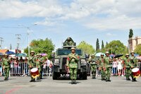 Desfile de la Independencia encabezado por el gobernador Miguel Riquelme