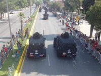 Desfile de la Independencia encabezado por el gobernador Miguel Riquelme