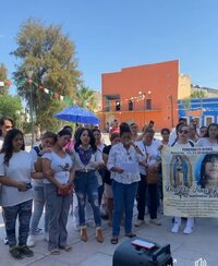 Marchan una vez más en las calles de Mapimí para exigir justicia por 'Doris'