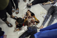 Bombardeo israelí contra hospital en Gaza deja cientos de muertos