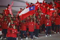 Ceremonia inaugural de los Juegos Panamericanos 2023 en Santiago de Chile