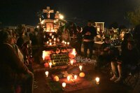 Unas 15 mil personas visitan el panteón Guadalupe de Monclova en la noche