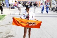 La lagunera Argentina Valdepeñas llegó primera en la rama femenil y se coronó por tercer año consecutivo en el Maratón Internacional Lala en su edición XXXV.