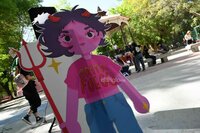 Cientos de mujeres 'toman' las calles de La Laguna contra la violencia y los feminicidios