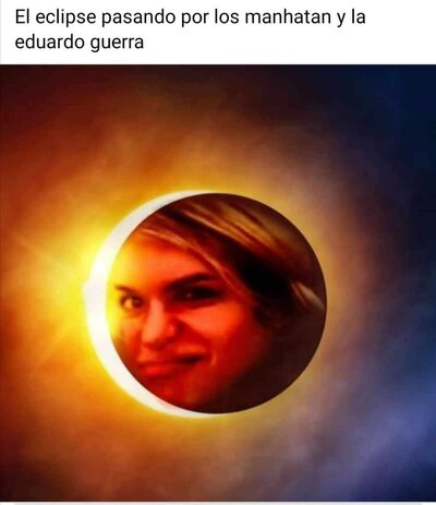Los memes que dejó el eclipse solar 2024