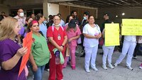 Por falta de aire acondicionado, personal de clínica 71 del IMSS bloquea bulevar Revolución