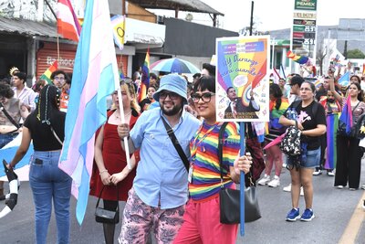 Marcha del Orgullo LGBTTTIQ+ en La Laguna de Durango