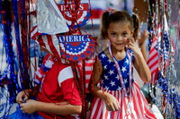 Imágenes de la celebración del 4 de julio en EUA