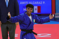 Judoca mexicana Prisca Awiti le da su primera plata a México en París 2024