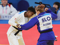 Judoca mexicana Prisca Awiti le da su primera plata a México en París 2024