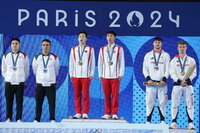 Mexicanos Osmar Olvera y Juan Manuel Celaya ganan Plata en clavados, país suma tres medallas en París 2024