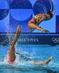 Equipo mexicano de natación artística cierra histórica participación