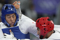 Carlos Sansores va por bronce en Taekwondo en París 2024