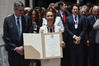 Tribunal Electoral entrega Constancia de Mayoría a Claudia Sheinbaum