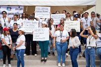 Cerca de mil trabajadores del Poder Judicial de la Federación en Torreón arrancaron un paro de labores de manera indefinida para exigir que se de marcha atrás a la reforma., Se paraliza Poder Judicial de la Federación en Torreón