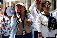 Con bloqueo en Torreón protestan contra la reforma judicial