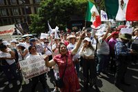 Marchan contra reforma al Poder Judicial en CDMX