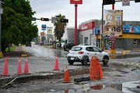 Lluvias alcanzan los 59.8 milímetros; atienden sectores anegados en Torreón