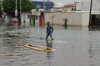 Lluvias alcanzan los 59.8 milímetros; atienden sectores anegados en Torreón