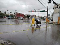 La Laguna inundada pese a que lluvia no ha sido constante