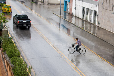 La Laguna inundada pese a que lluvia no ha sido constante