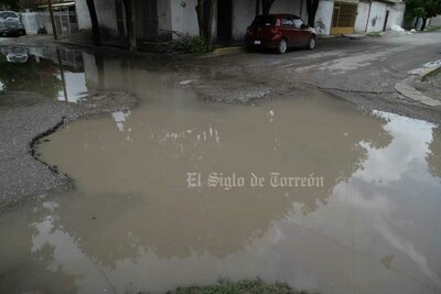 Así lucen por las lluvias los bulevares y calles de Gómez Palacio y Lerdo