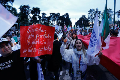 A pesar de las protestas, todo está preparado para aprobar la reforma judicial