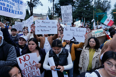 A pesar de las protestas, todo está preparado para aprobar la reforma judicial