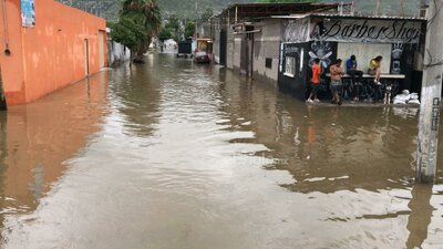 Viven situación crítica en la colonia Santiago Ramírez por las lluvias