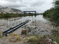 Viven situación crítica en la colonia Santiago Ramírez por las lluvias