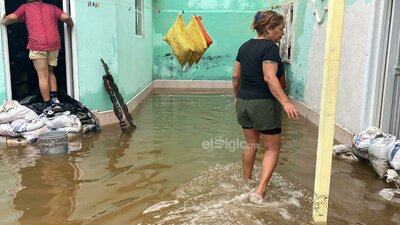 Viven situación crítica en la colonia Santiago Ramírez por las lluvias