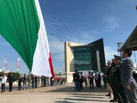 Desfile cívico militar en Torreón