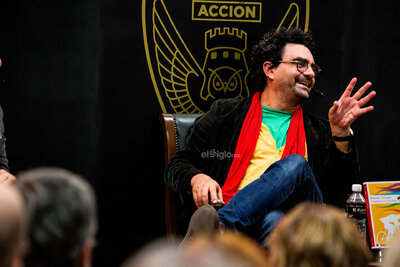 Presentación del libro 'Amadeus en bicicleta' de Rolando Villazon